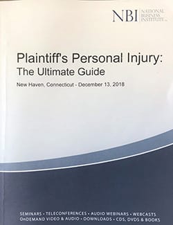 NBI | National Business Institute | Plaintiff's Personal Injury | The Ultimate Guide