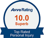 Avvo Rating | 10.0 superb | Top Rated Personal Injury